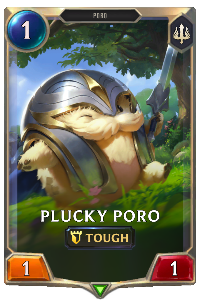Plucky Poro.