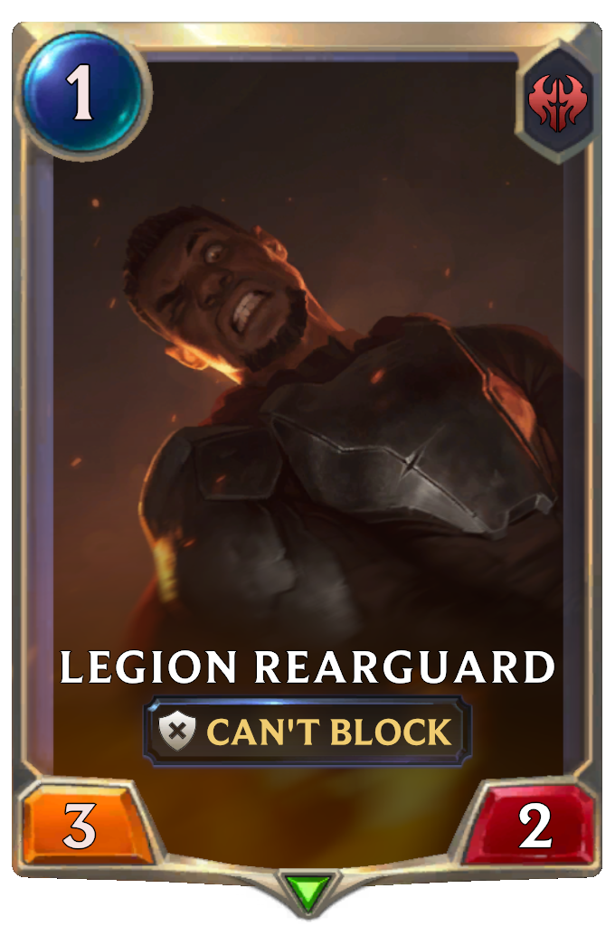 Legion Rearguard.