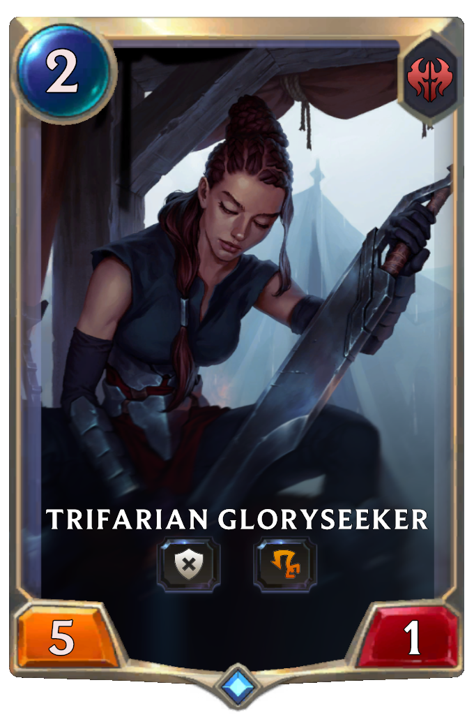 Trifarian Gloryseeker.