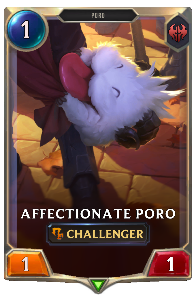Affectionate Poro.