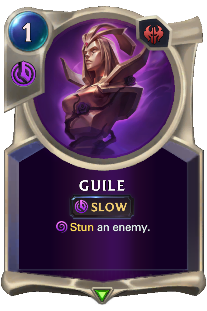 Guile. Stun an enemy.