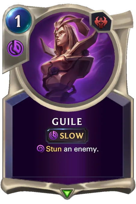 Guile. Stun an enemy.
