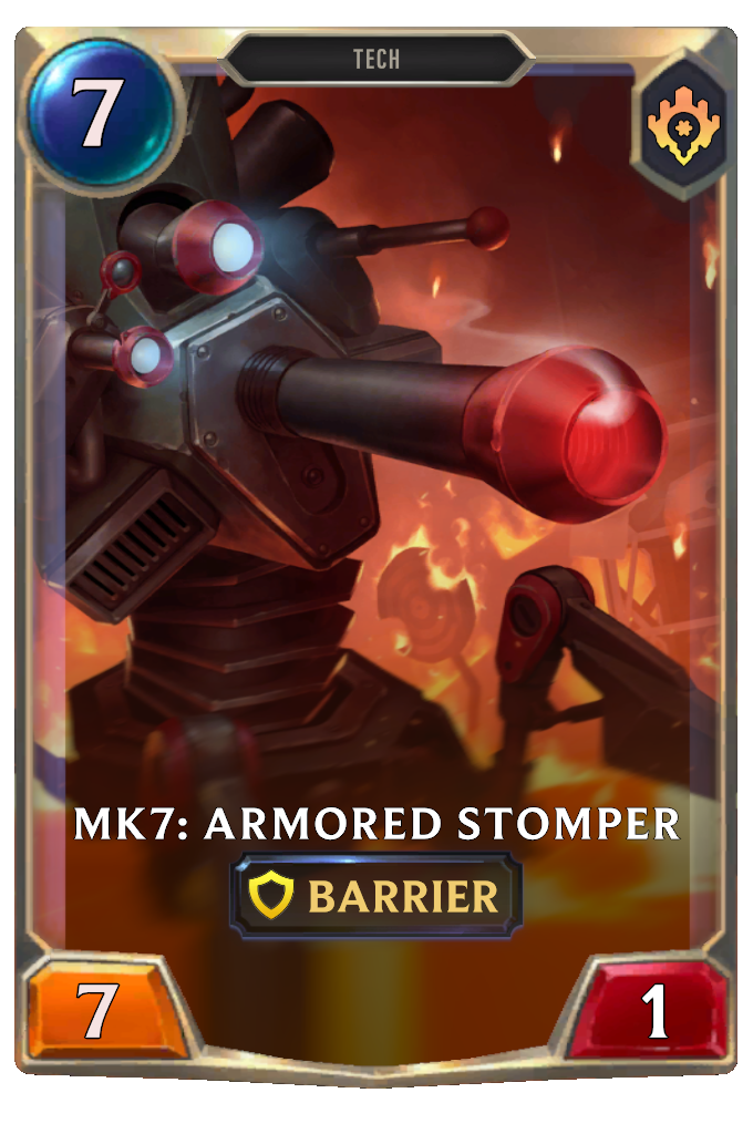 Mk7: Armored Stomper.