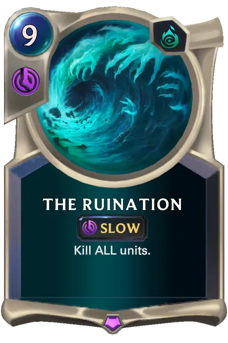 The Ruination. Kill ALL units.
