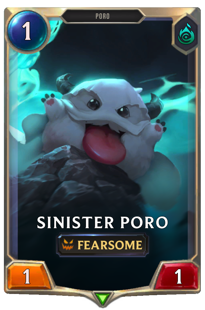 Sinister Poro.