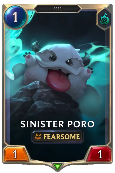 Sinister Poro.
