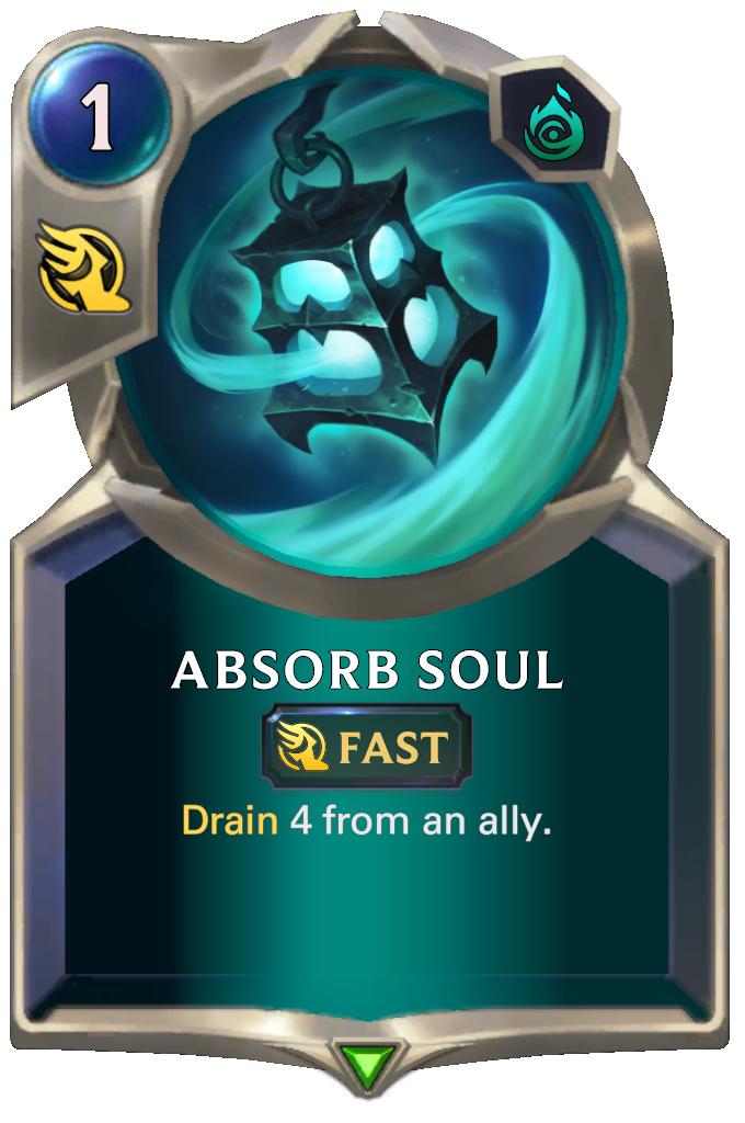 Absorb Soul. Drain 4 from an ally.