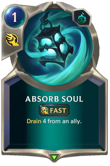 Absorb Soul. Drain 4 from an ally.