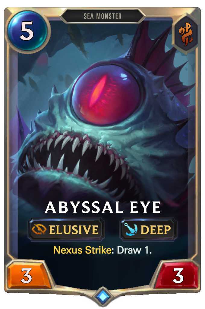 Abyssal Eye. Nexus Strike: Draw 1.