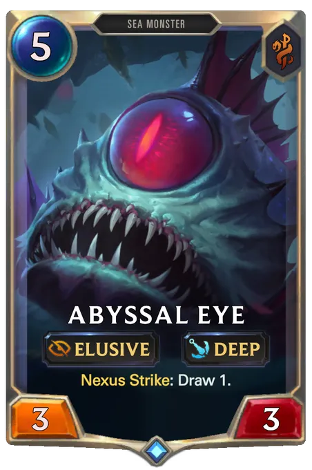 Abyssal Eye. Nexus Strike: Draw 1.