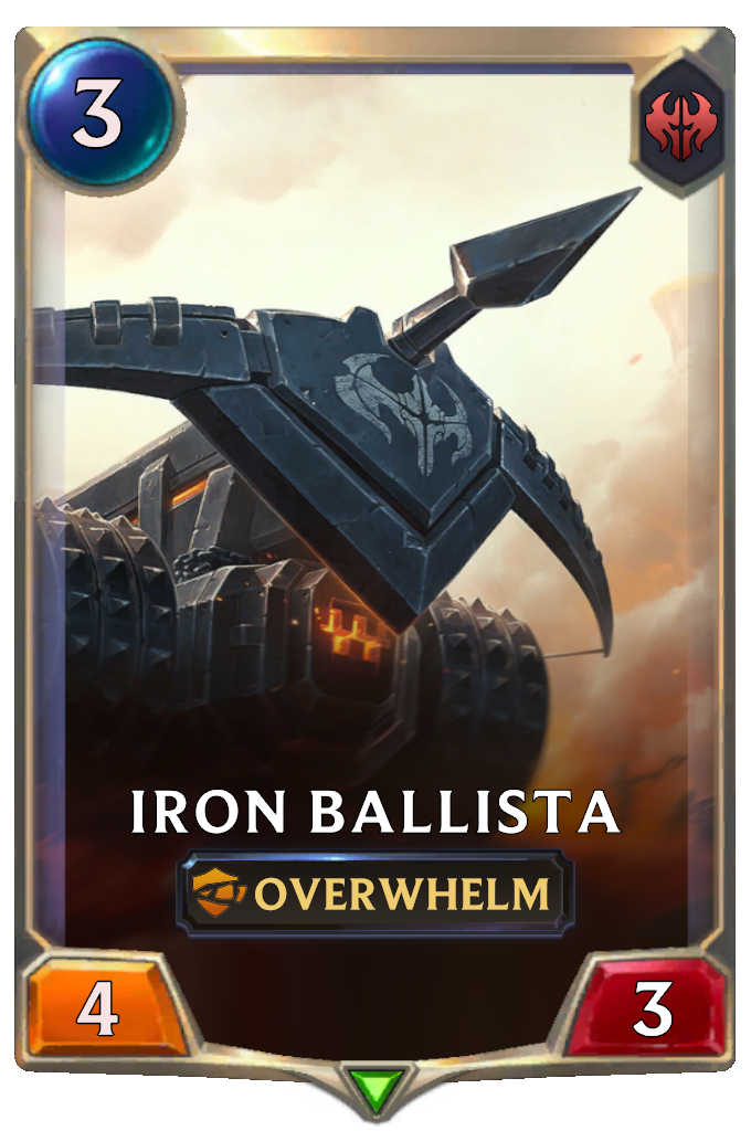 Iron Ballista.