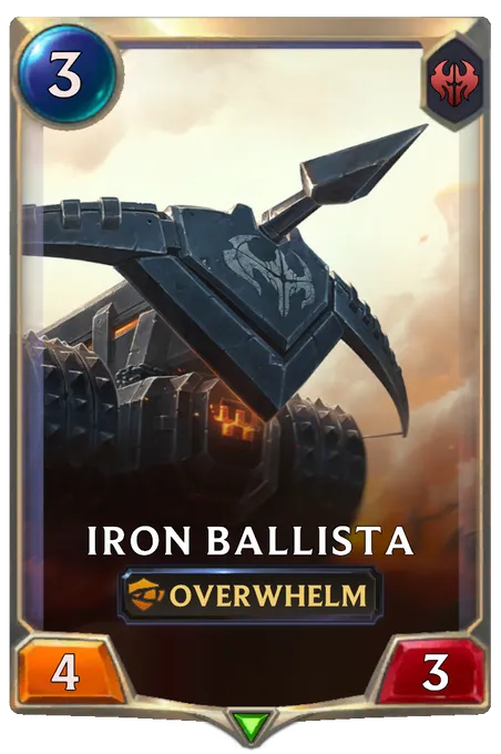 Iron Ballista.
