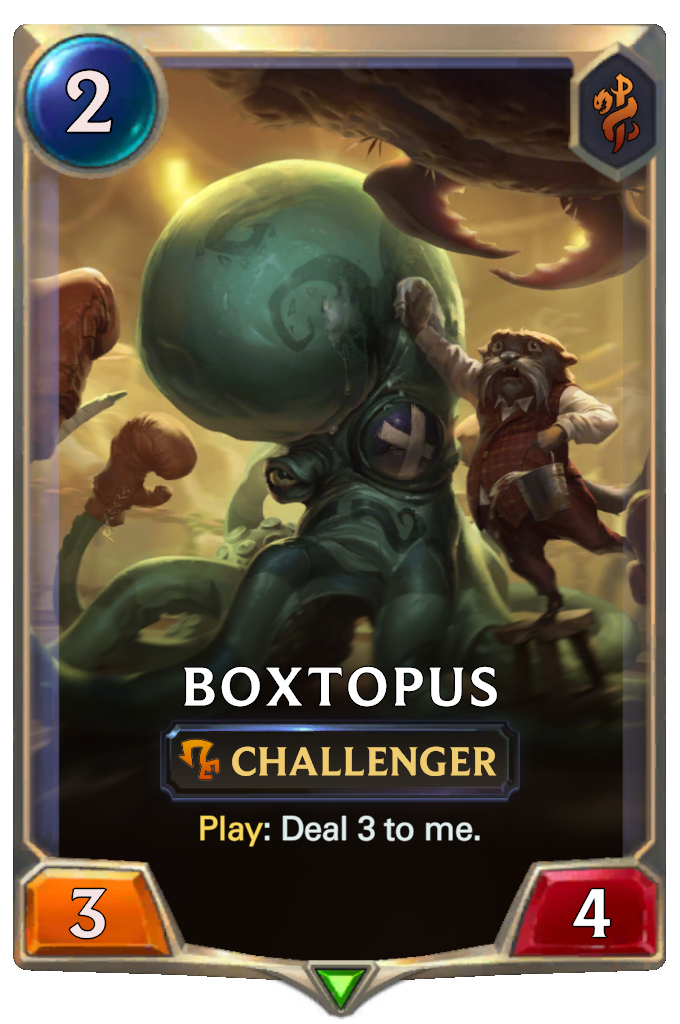Boxtopus. Play: Deal 3 to me.