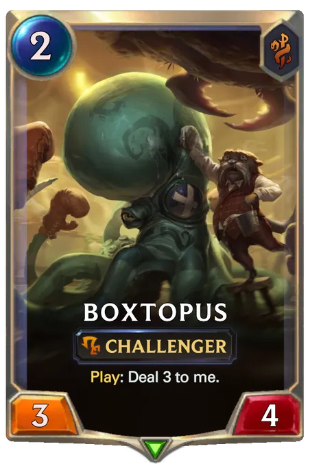 Boxtopus. Play: Deal 3 to me.