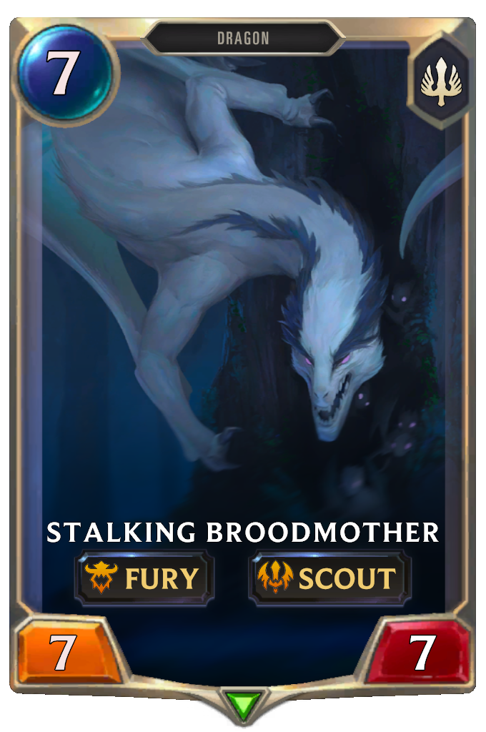 Stalking Broodmother.