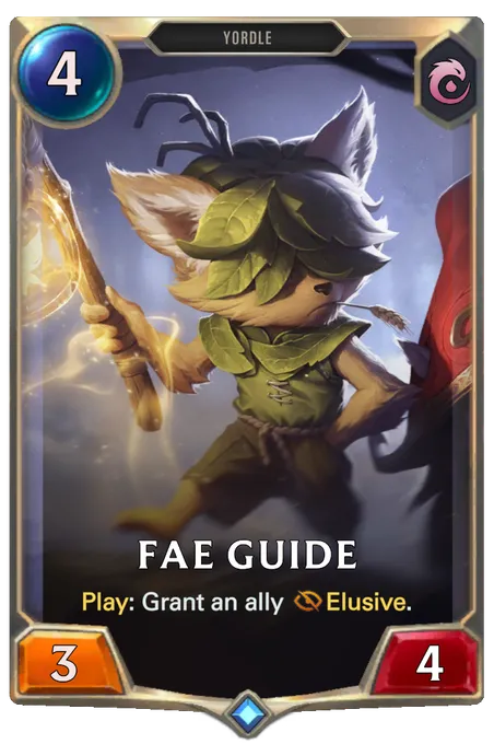 Fae Guide. Play: Grant an ally Elusive.