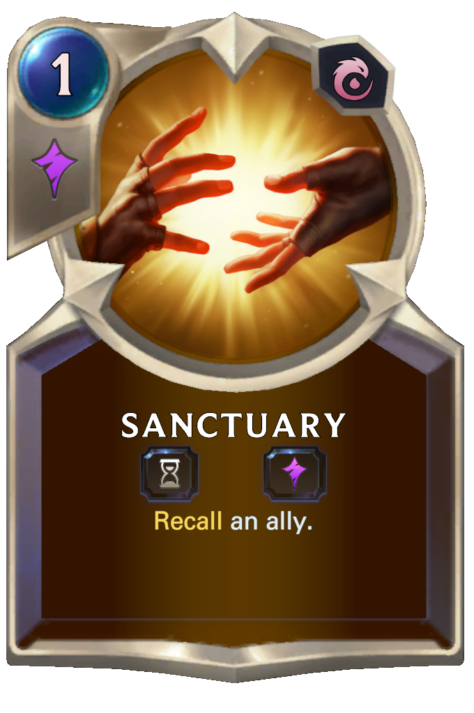 Sanctuary. Recall an ally.