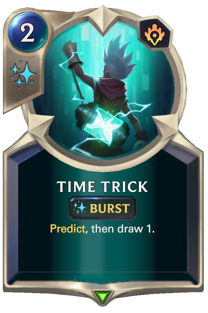 Time Trick. Predict, then draw 1.
