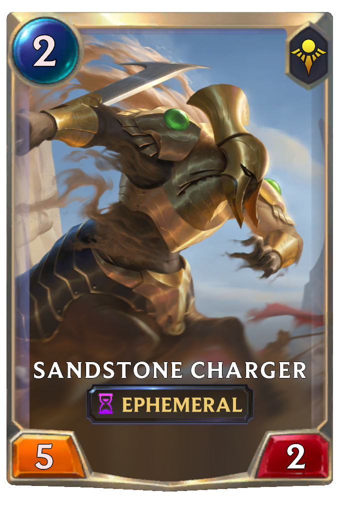 Sandstone Charger.