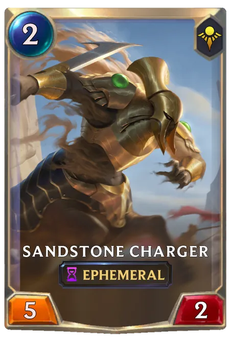 Sandstone Charger.