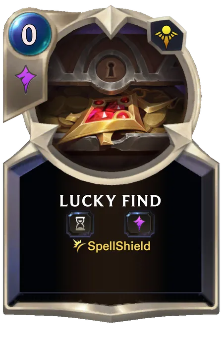 Lucky Find. SpellShield