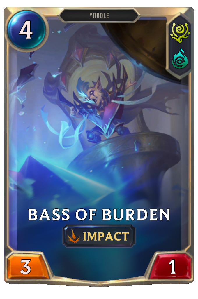 Bass of Burden.