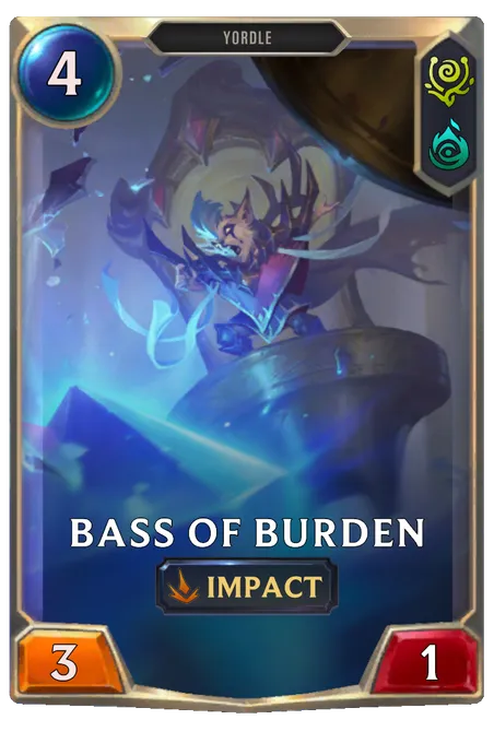 Bass of Burden.