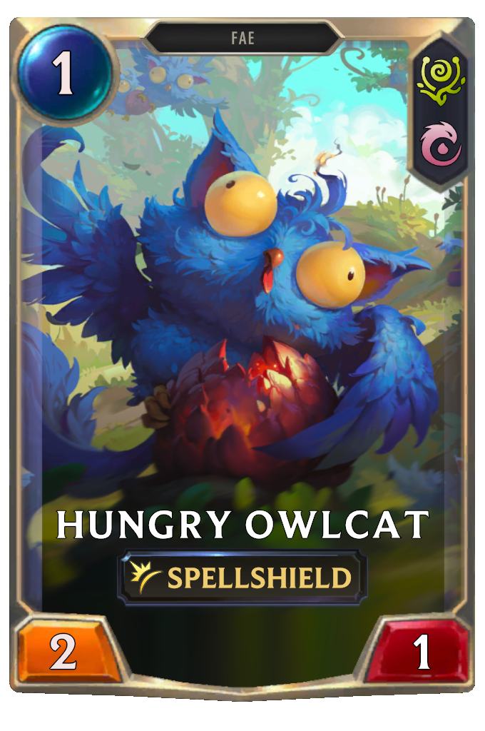 Hungry Owlcat.