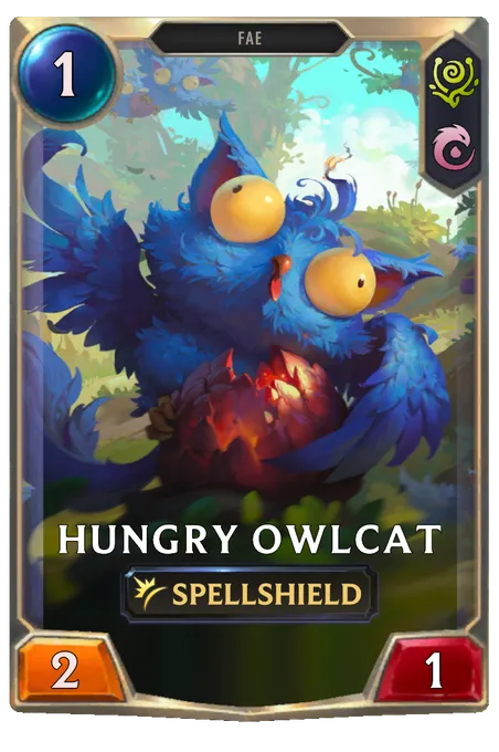 Hungry Owlcat.