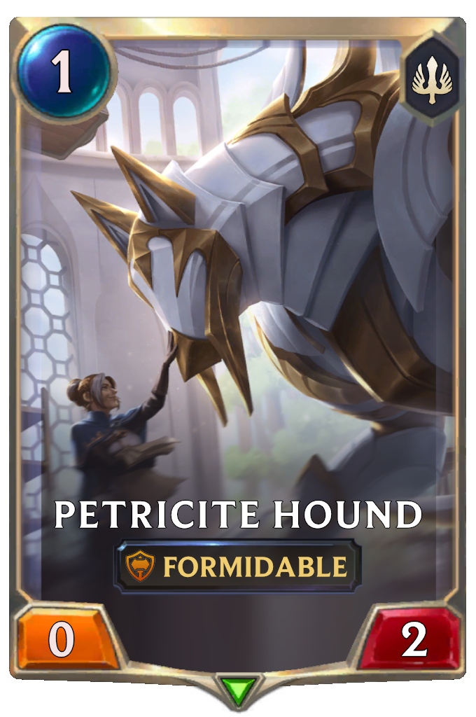 Petricite Hound.