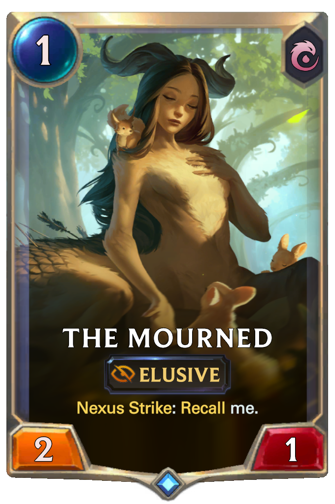 The Mourned. Nexus Strike: Recall me.