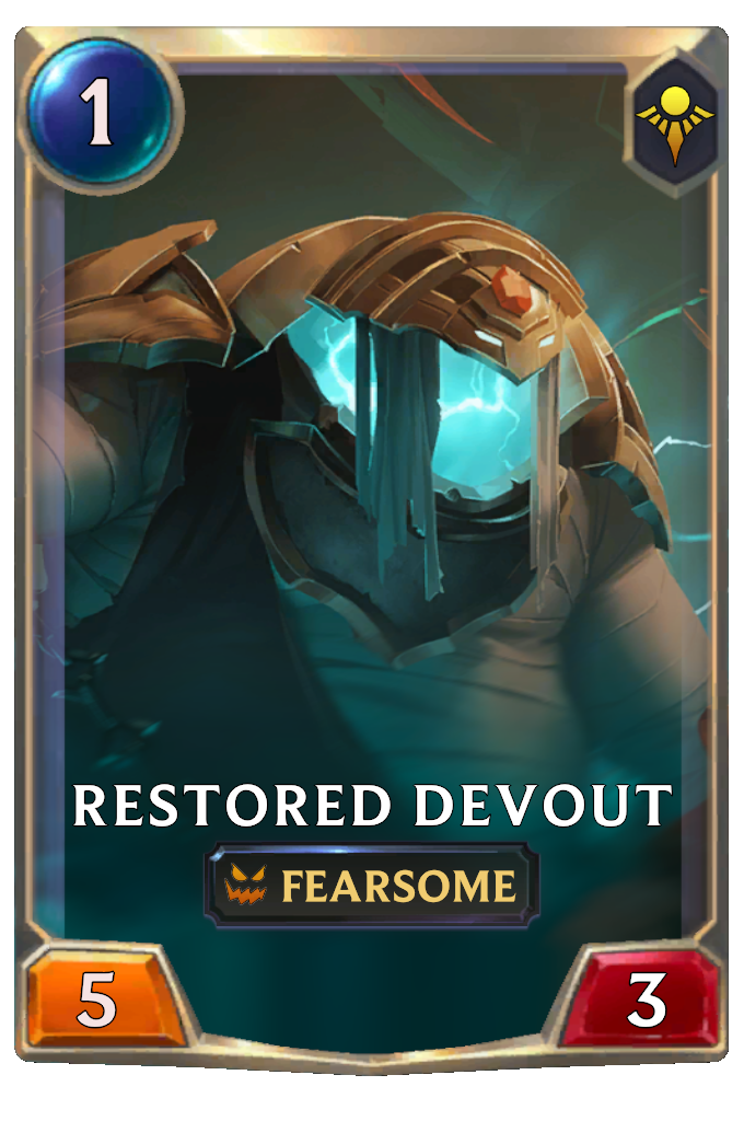 Restored Devout.