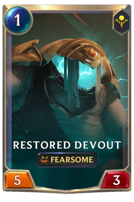 Restored Devout.