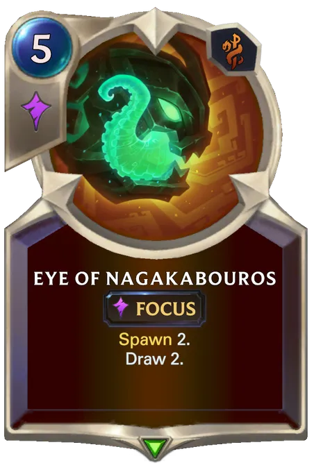 Eye of Nagakabouros. Spawn 2. Draw 2.