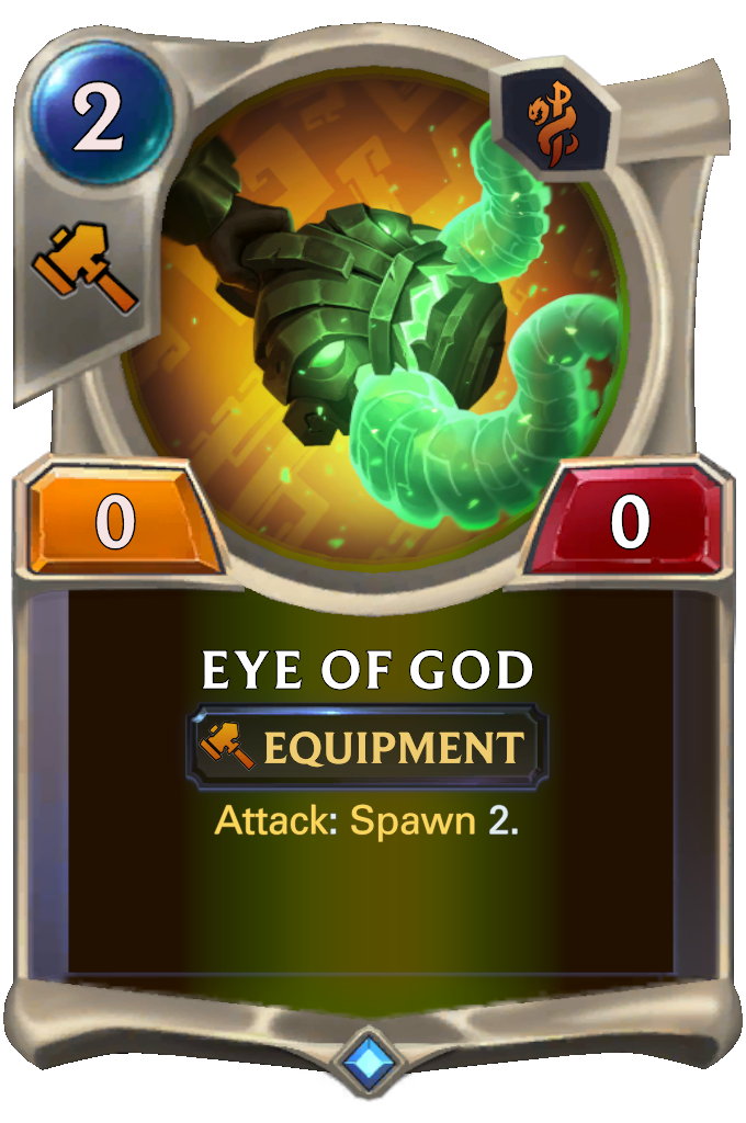 Eye of God. Attack: Spawn 2.