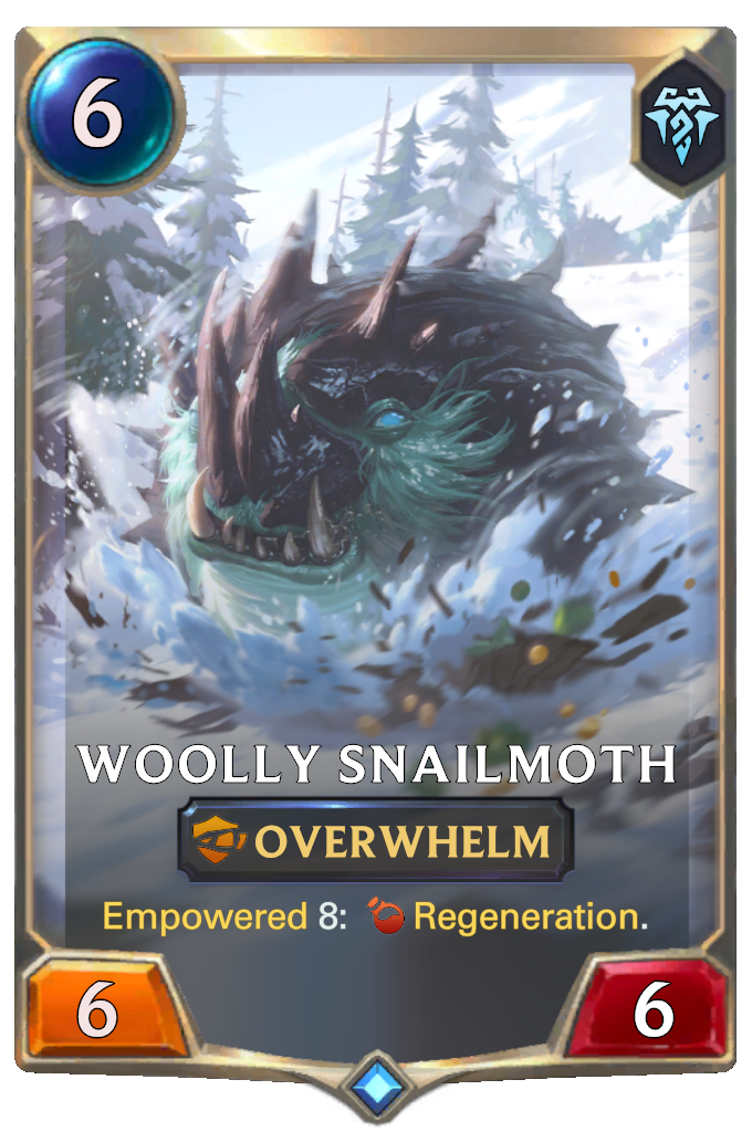 Woolly Snailmoth. Empowered 8: Regeneration.