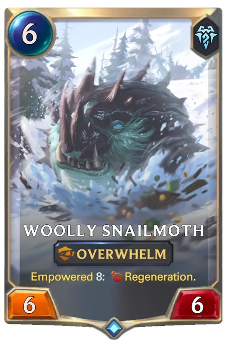 Woolly Snailmoth. Empowered 8: Regeneration.