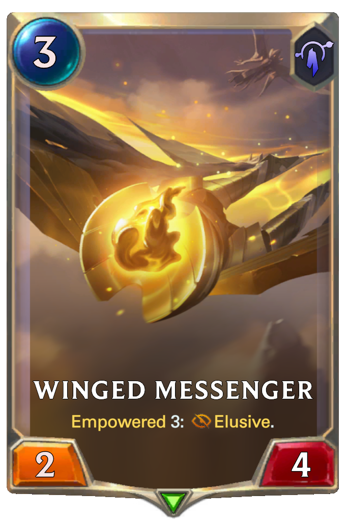 Winged Messenger. Empowered 3: Elusive.