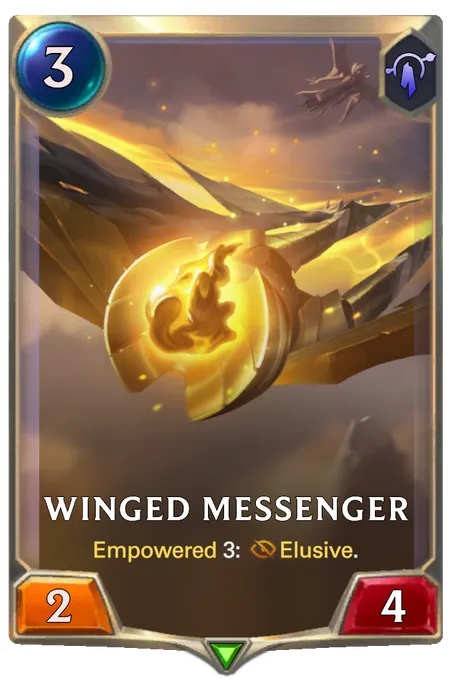 Winged Messenger. Empowered 3: Elusive.