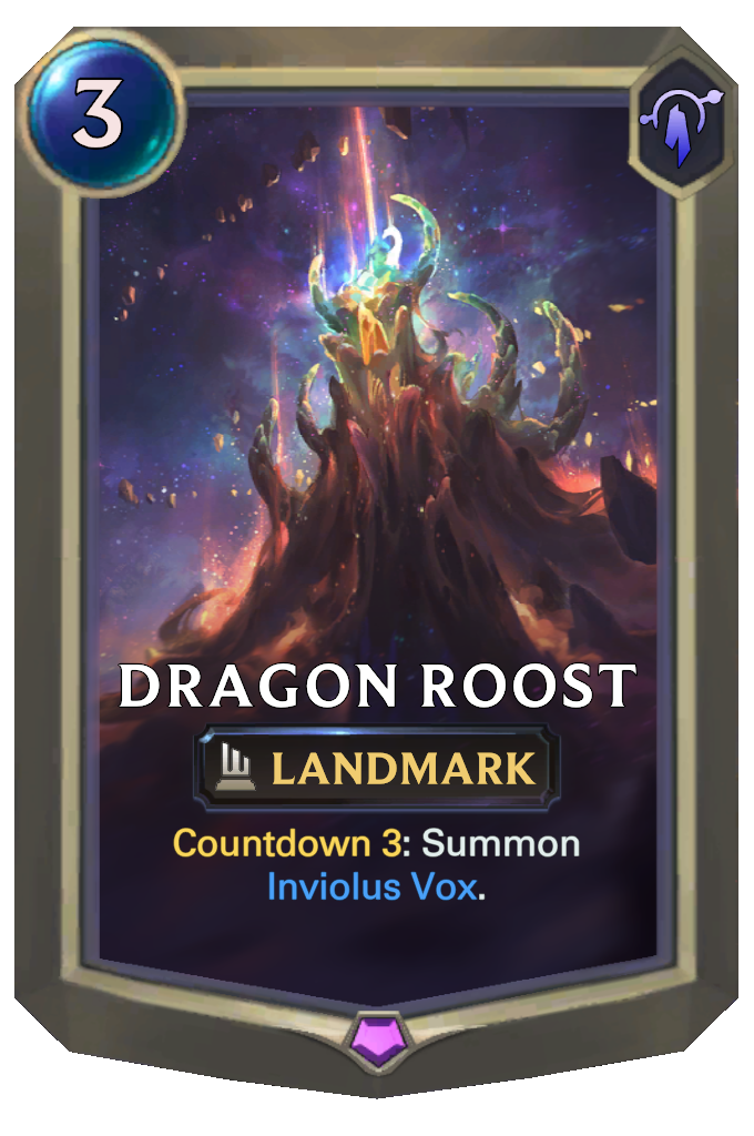 Dragon Roost. Countdown 3: Summon Inviolus Vox.