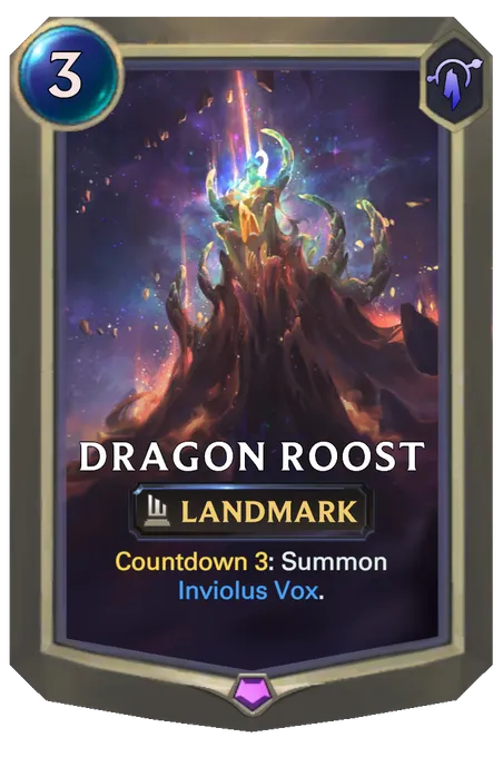 Dragon Roost. Countdown 3: Summon Inviolus Vox.