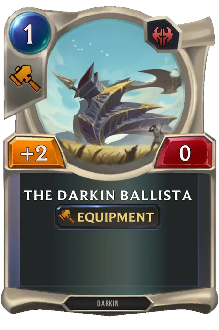 The Darkin Ballista.