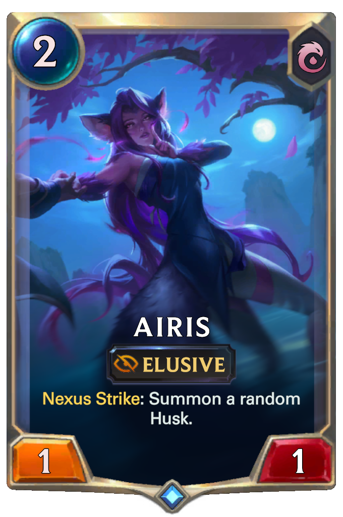 Airis. Nexus Strike: Summon a random Husk.