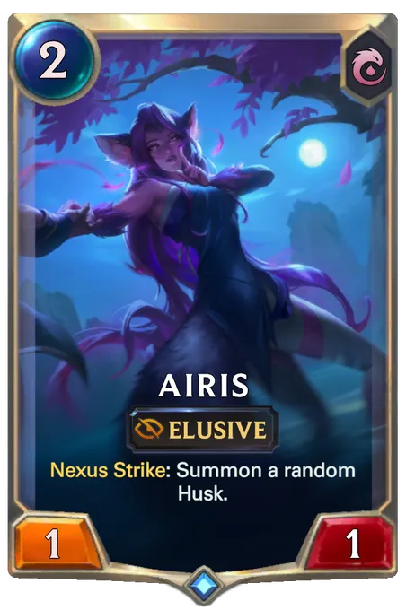 Airis. Nexus Strike: Summon a random Husk.