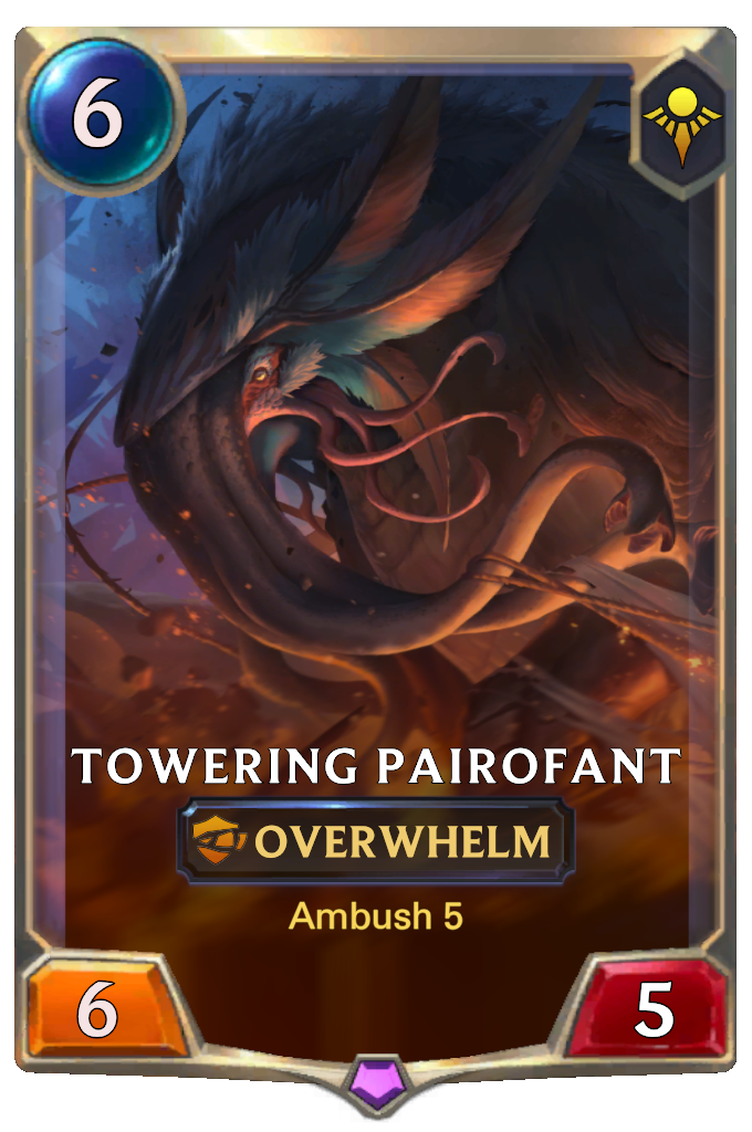 Towering Pairofant. Ambush 5