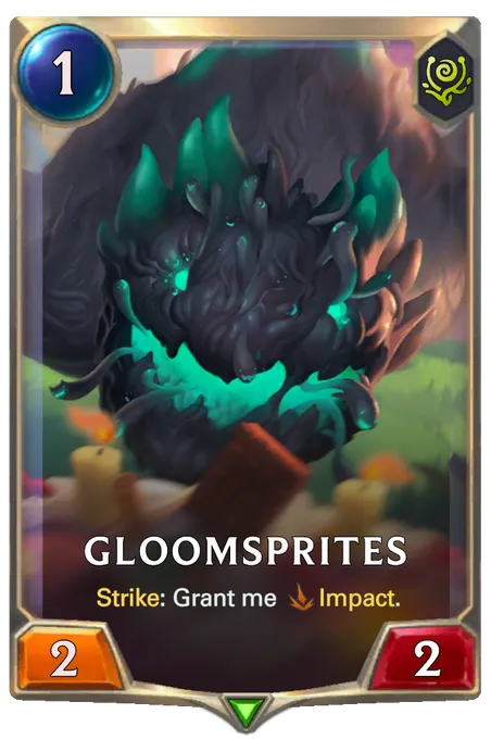 Gloomsprites. Strike: Grant me Impact.